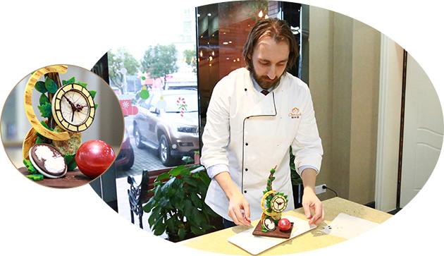 西点外教讲师,Nikita Gusev现场教学