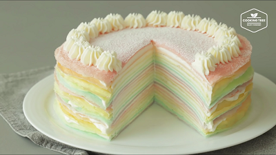 <b>教程 | 小红书几万人馋它！超美彩虹千层蛋糕，在家就能轻松做！</b>
